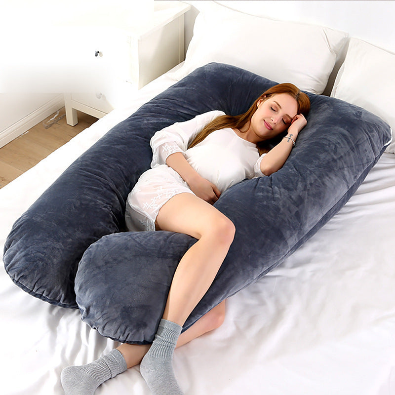 Almohada de Embarazo en U – Soporte Total para Dormir de Lado