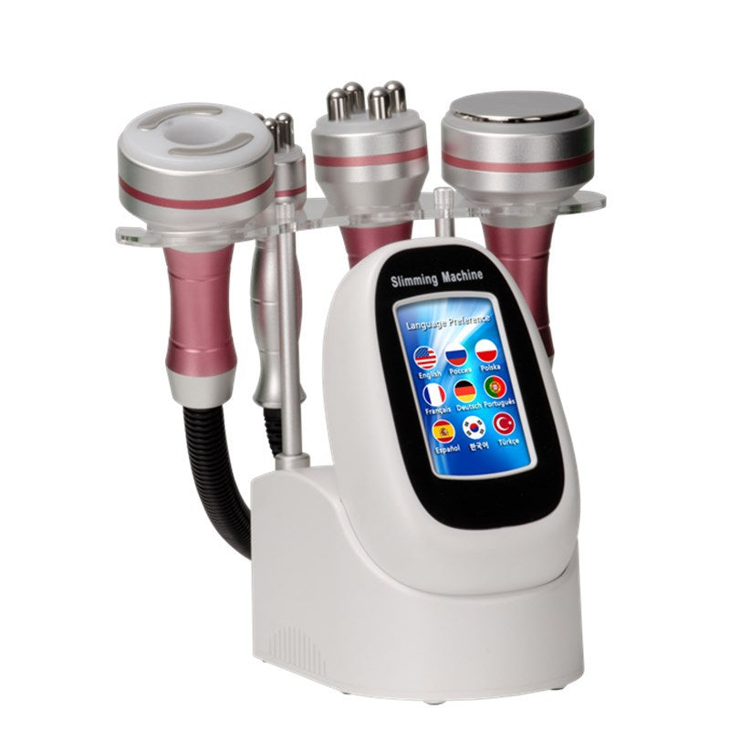 Dispositivo de Belleza Mini 4 en 1 – 40K Ultrasonido, Presión Negativa y Calor