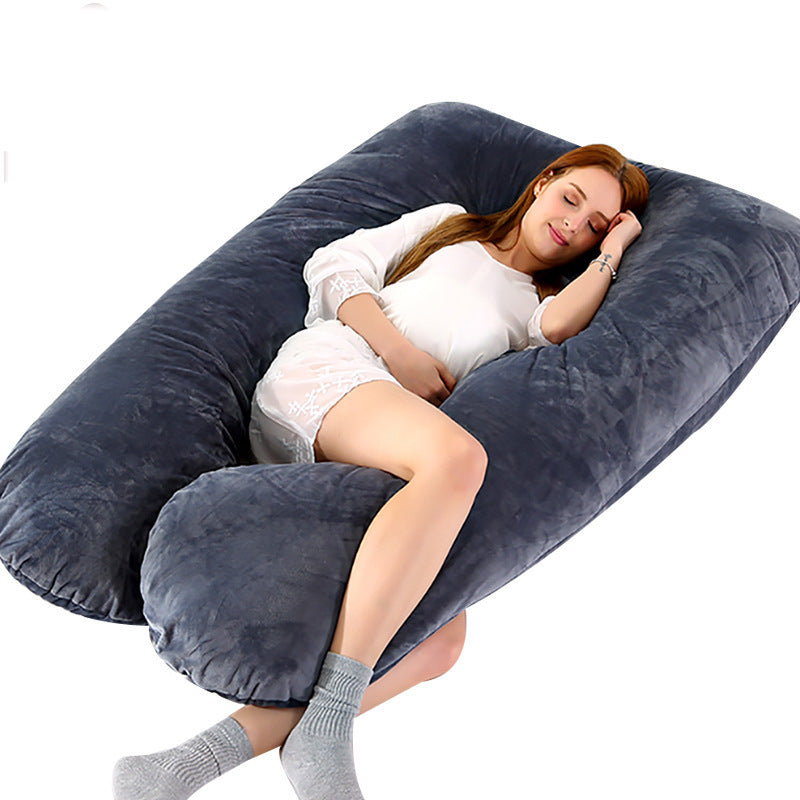 Almohada de Embarazo en U – Soporte Total para Dormir de Lado