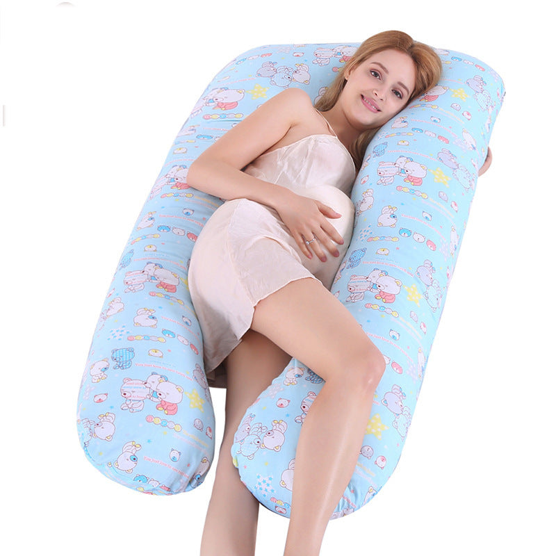 Almohada de Embarazo en U – Soporte Total para Dormir de Lado