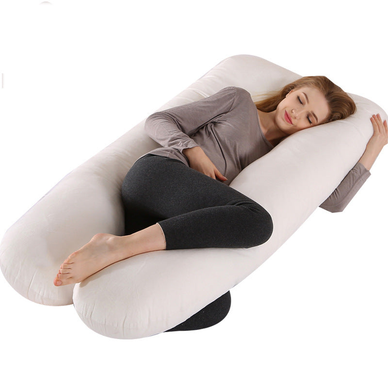 Almohada de Embarazo en U – Soporte Total para Dormir de Lado