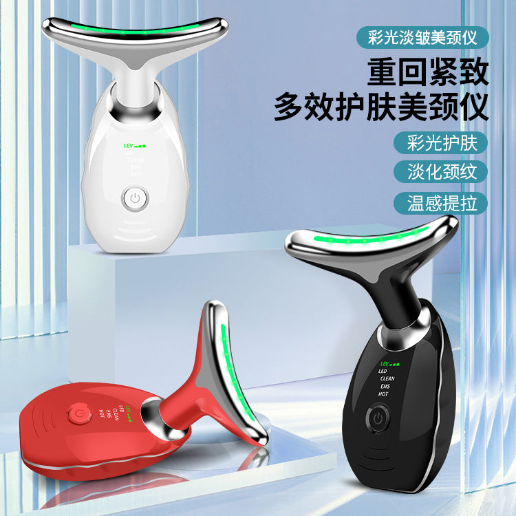 Dispositivo de Belleza Cuello y Mandíbula Little Dolphin – Microcorriente Facial