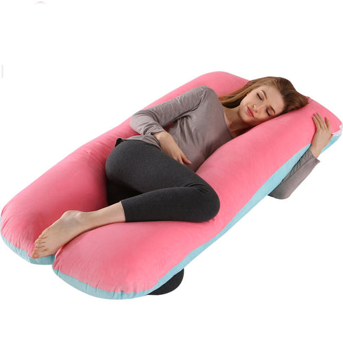Almohada de Embarazo en U – Soporte Total para Dormir de Lado