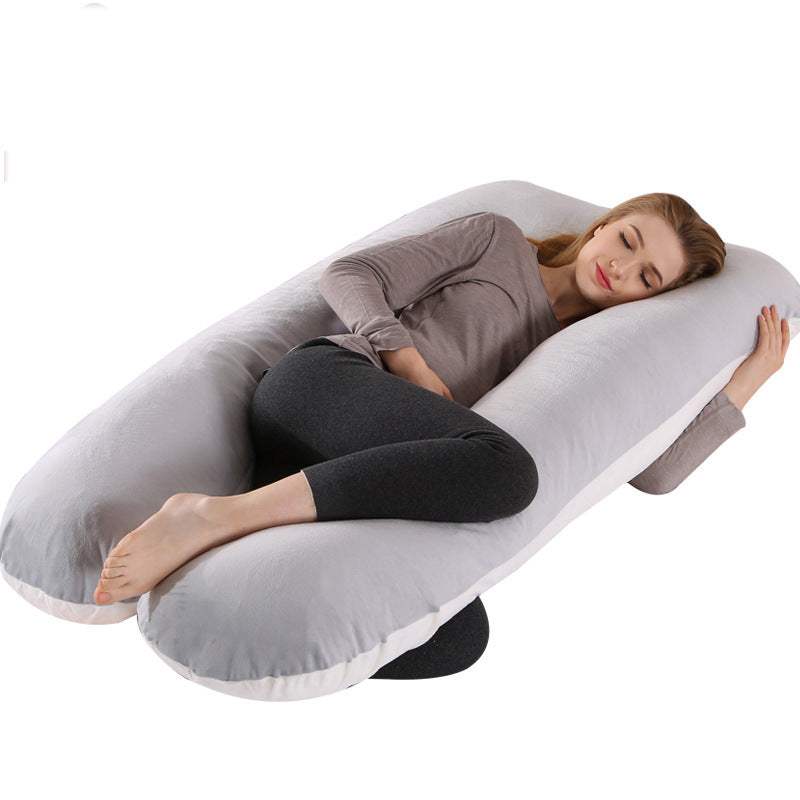 Almohada de Embarazo en U – Soporte Total para Dormir de Lado