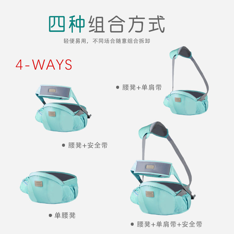 Portabebés con Asiento de Cadera – Ergonómico y Cómodo