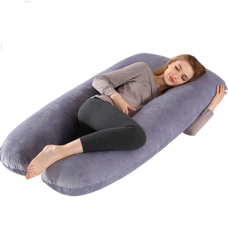 Almohada de Embarazo en U – Soporte Total para Dormir de Lado
