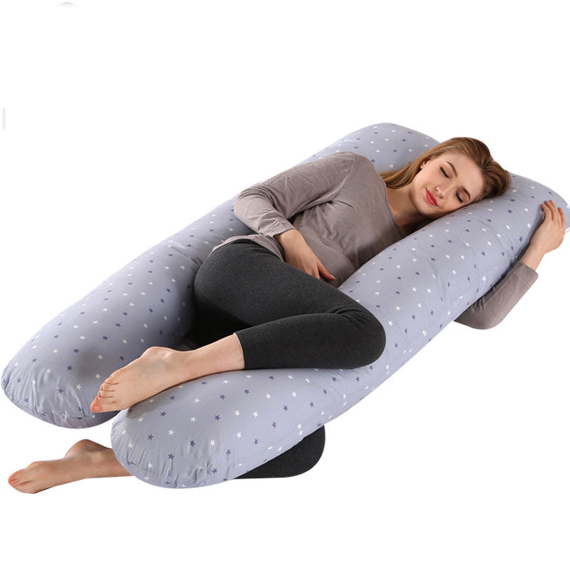 Almohada de Embarazo en U – Soporte Total para Dormir de Lado