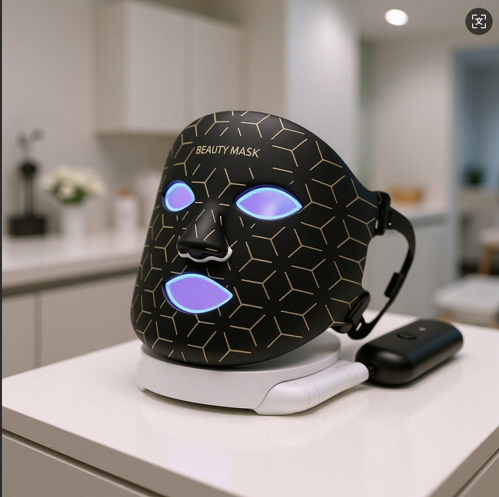 Máscara LED Facial 7 Colores – Fotorrejuvenecimiento en Casa