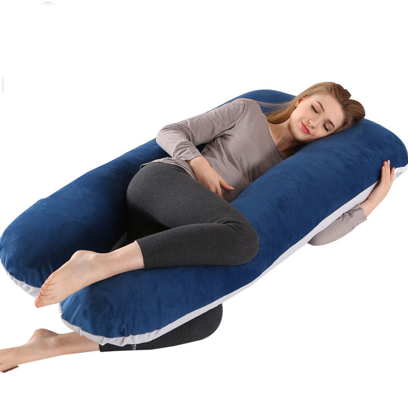 Almohada de Embarazo en U – Soporte Total para Dormir de Lado