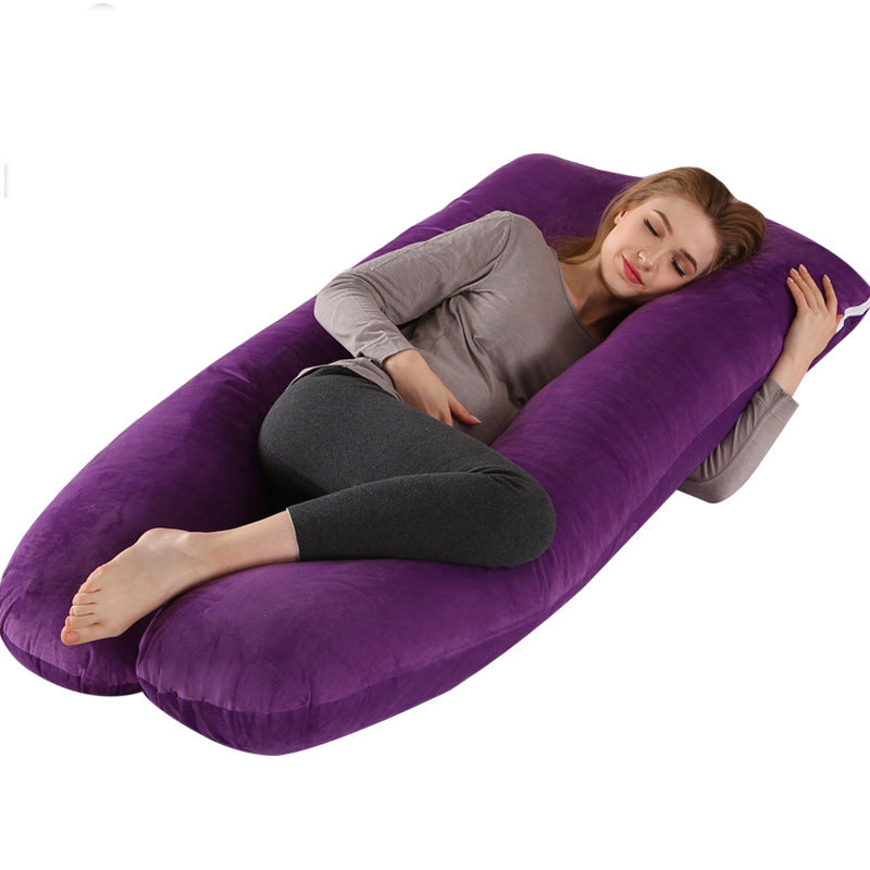Almohada de Embarazo en U – Soporte Total para Dormir de Lado