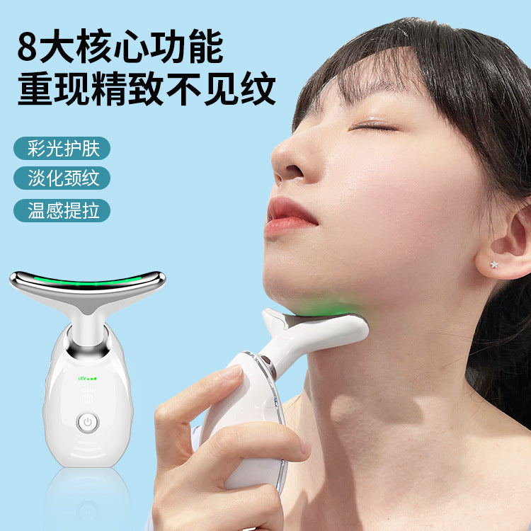 Dispositivo de Belleza Cuello y Mandíbula Little Dolphin – Microcorriente Facial