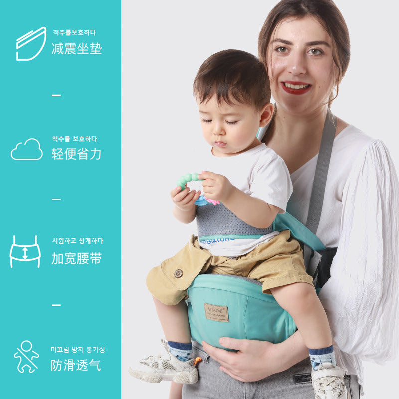 Portabebés con Asiento de Cadera – Ergonómico y Cómodo