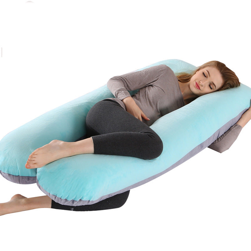 Almohada de Embarazo en U – Soporte Total para Dormir de Lado